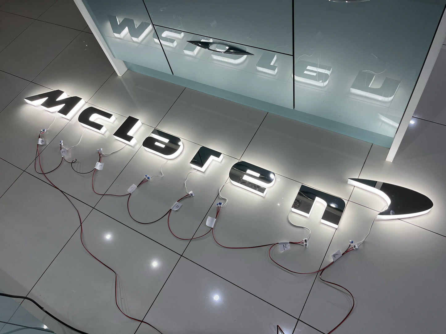 McLaren Dealership Illuminated Sign #D13