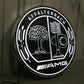 Mercedes Benz AMG Dealership Illuminated Sign Black #D53