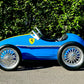 American Retro Racer Pedal Car Blue and Yellow #S16