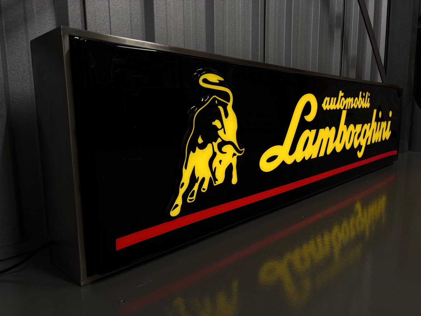 Lamborghini Dealership Illuminated Sign #D37
