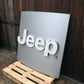 Jeep Dealership Illuminated Logo Sign #D48