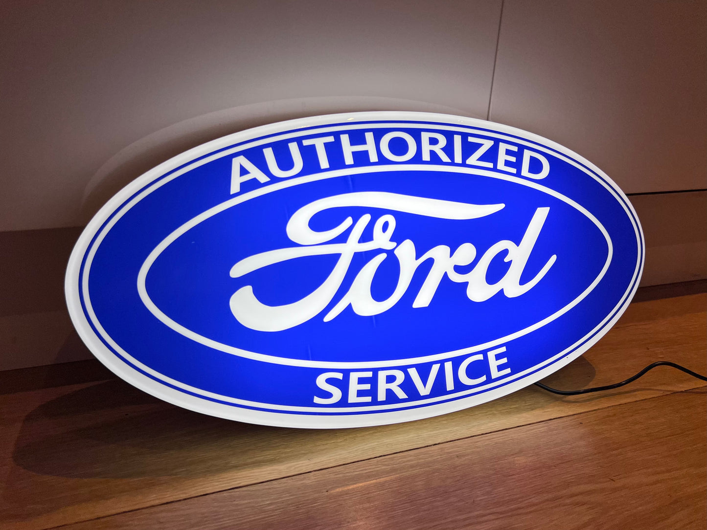 Ford Service Illuminated Logo Sign #B34