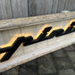 Pininfarina Illuminated Metal Sign Black #D15