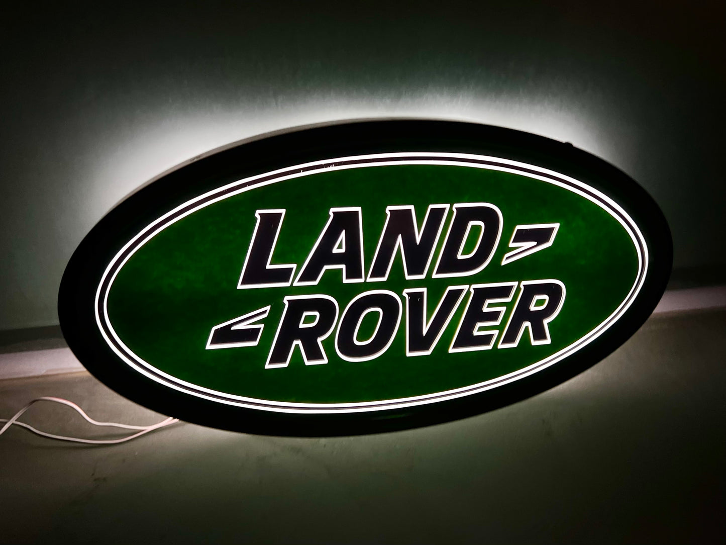 Land Rover Dealer Illuminated Logo Sign #D11