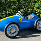 American Retro Racer Pedal Car Blue and Yellow #S16