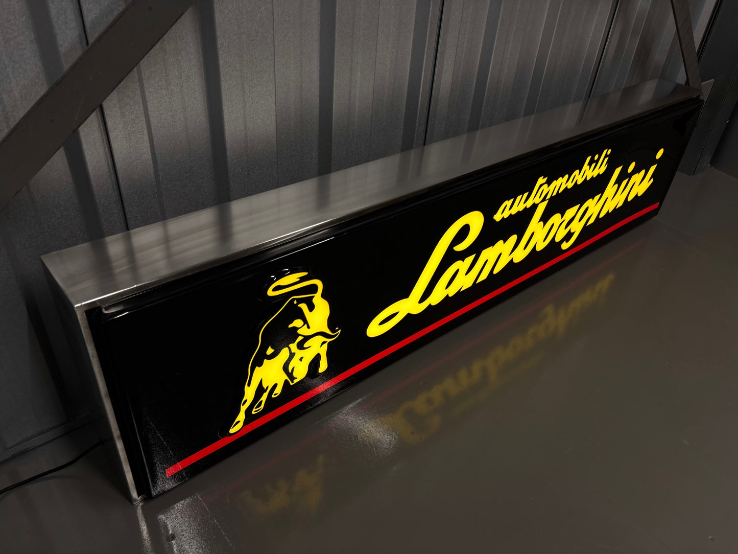 Lamborghini Dealership Illuminated Sign #D37