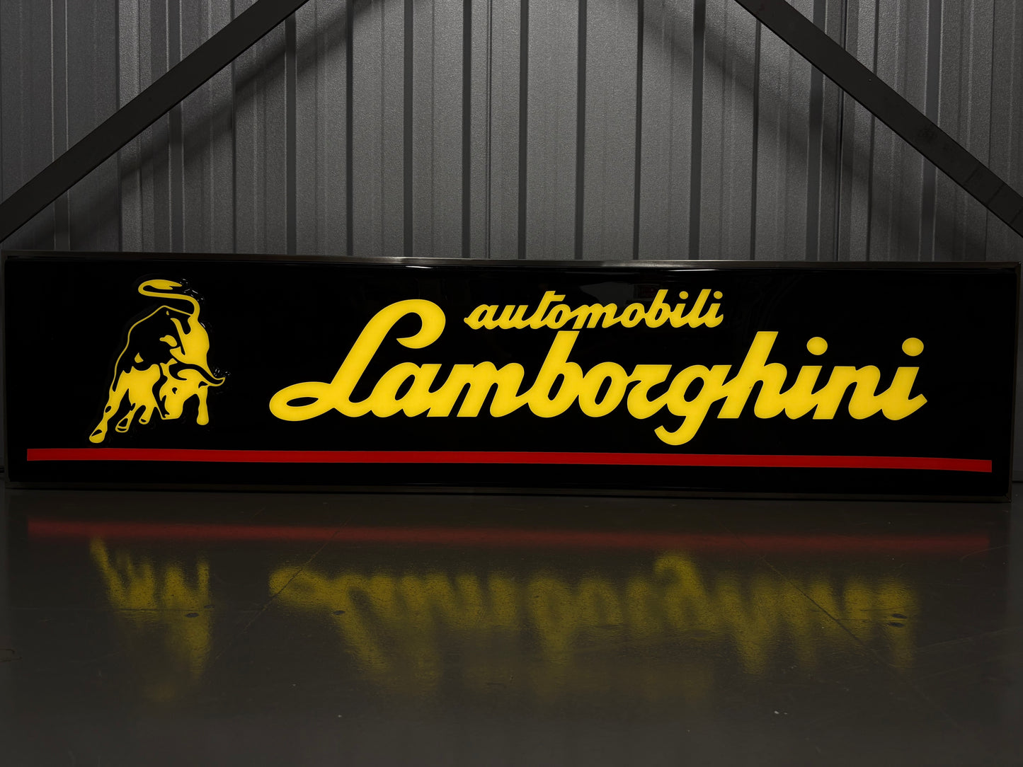 Lamborghini Dealership Illuminated Sign #D37
