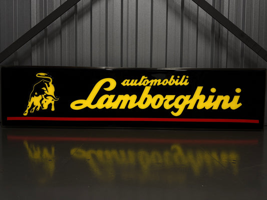 Lamborghini Dealership Illuminated Sign #D37