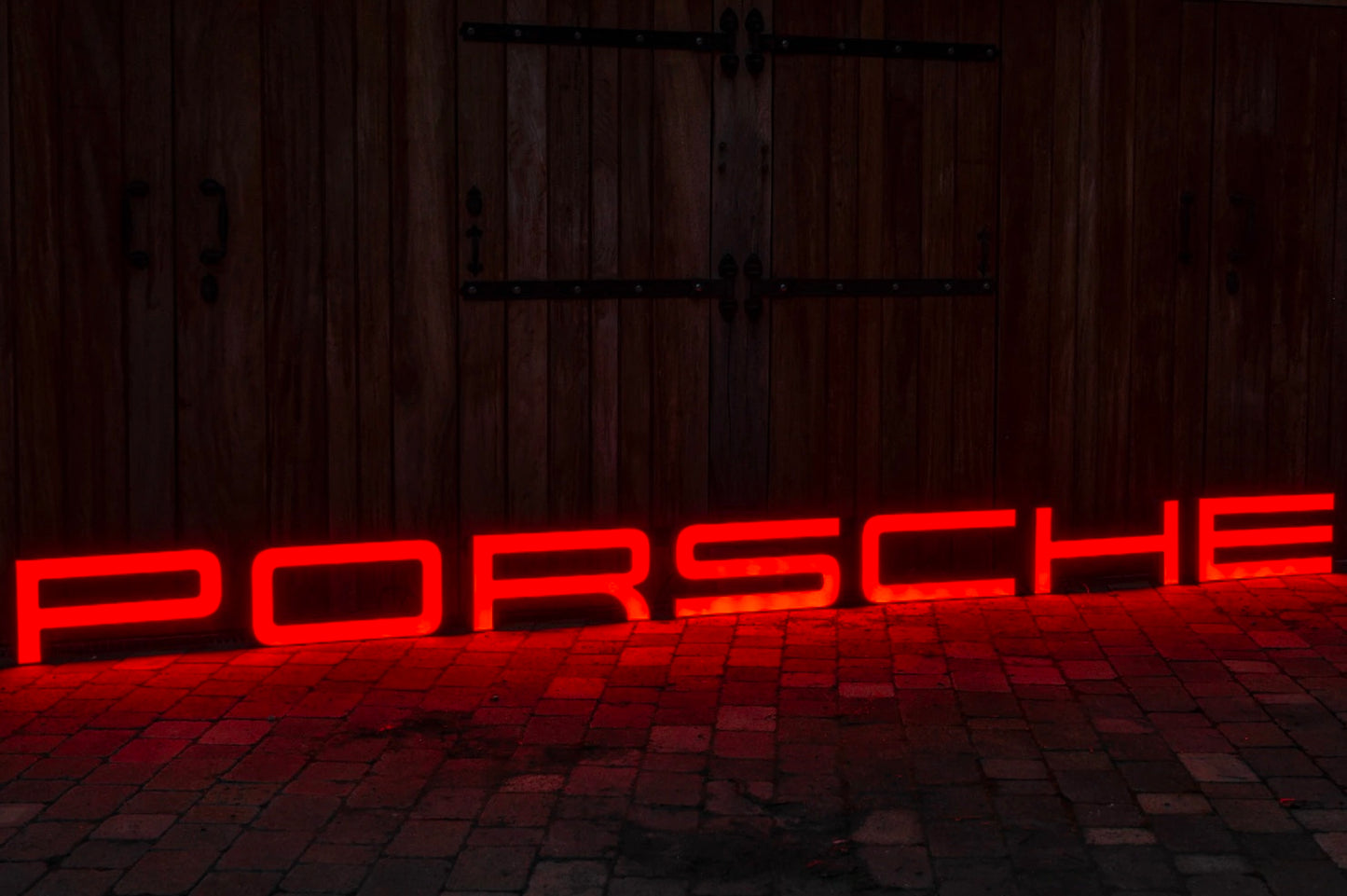 Porsche Dealership Illuminated Sign #D18