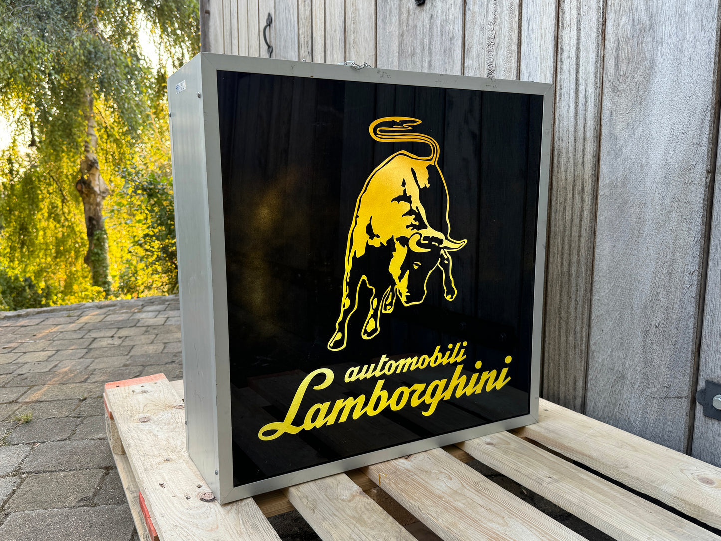 Lamborghini Dealership Illuminated Sign #D9
