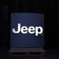 Jeep Dealership Illuminated Logo Sign #D48