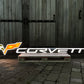 Corvette Dealership Illuminated Logo Sign #D3
