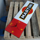 Martini Enamel Clock Sign #A58