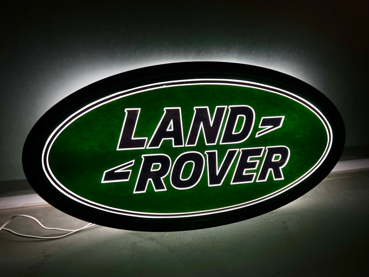 Land Rover Dealer Illuminated Logo Sign #D11