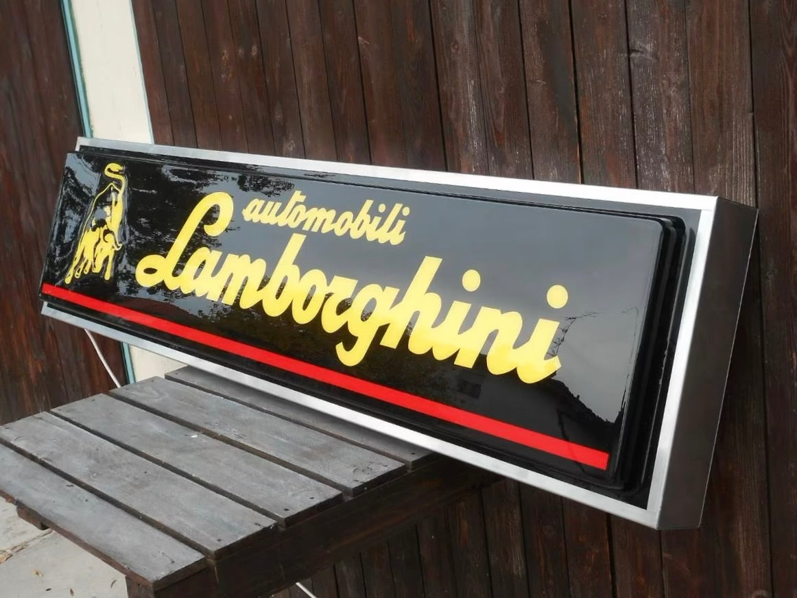Lamborghini Dealership Illuminated Sign #D37