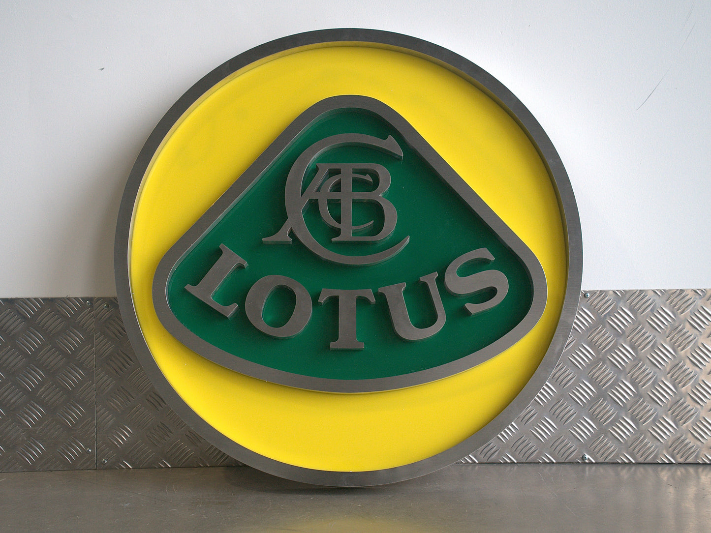 Lotus Dealership Crest Logo Sign #D52