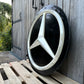 Mercedes Benz Dealership Vintage Round Illuminated Sign #D14