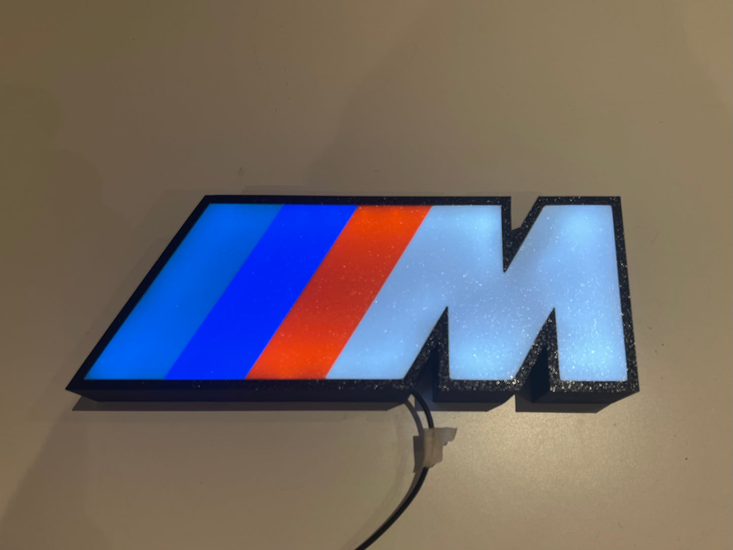BMW M Power Illuminated Sign #B14