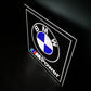 BMW M Power Illuminated Logo Sign #B13