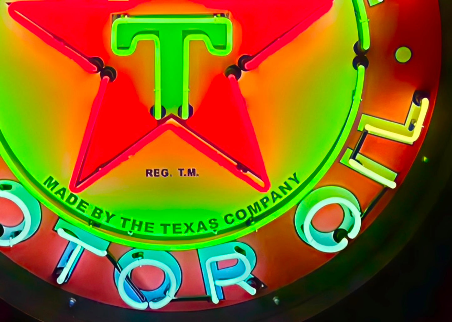 Texaco Neon Sign #N107