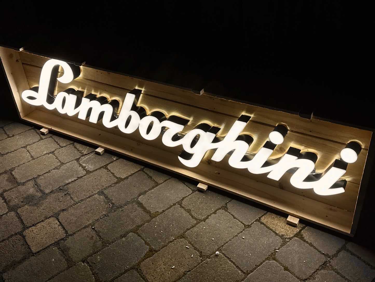 Lamborghini Dealership Illuminated Sign #D10