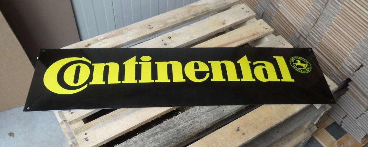 Continental Enamel Sign #A24