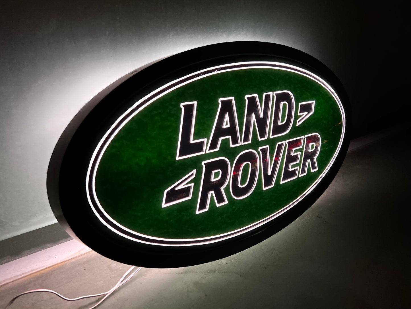 Land Rover Dealer Illuminated Logo Sign #D11