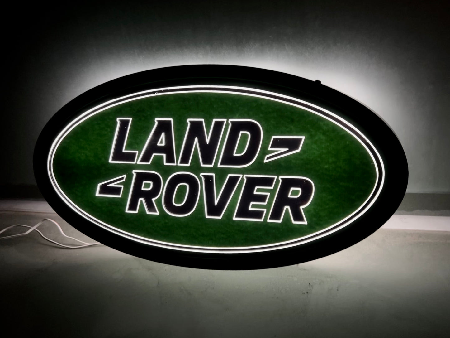 Land Rover Dealer Illuminated Logo Sign #D11