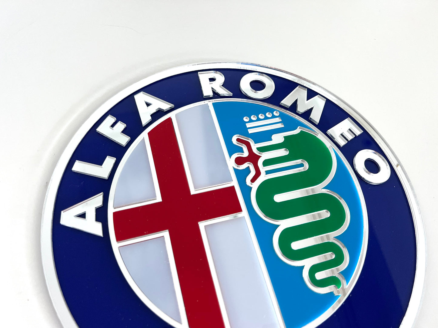 Alfa Romeo Acrylic Logo Sign #A1